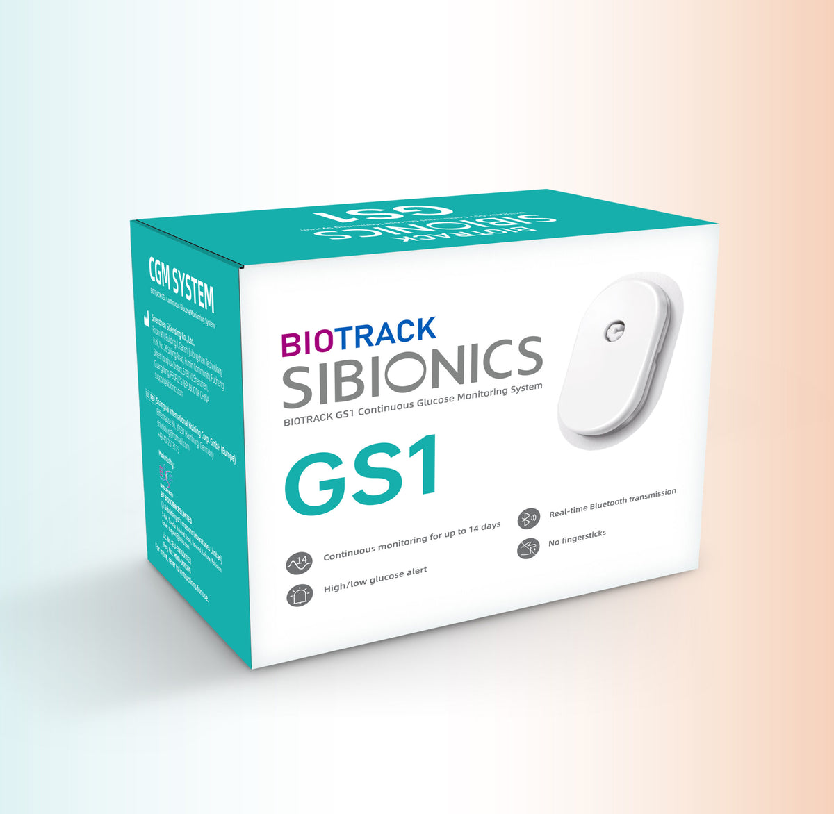 SIBIONICS GS1 CGM